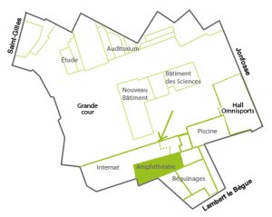 Plan du local Jupilates rue Jonfosse